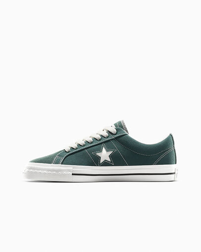 Converse Converse x thisisneverthat One Star Pro Men Skate Shoes Green / Black / White NZ | C-62059749