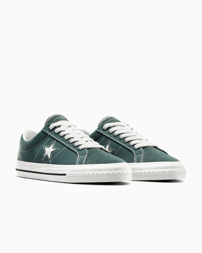 Converse Converse x thisisneverthat One Star Pro Men Skate Shoes Green / Black / White NZ | C-62059749