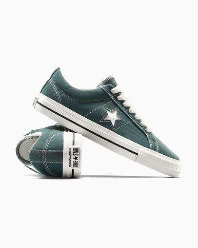 Converse Converse x thisisneverthat One Star Pro Men Skate Shoes Green / Black / White NZ | C-62059749