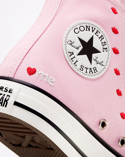 Converse Crafted With Love Chuck Taylor All Star Women Sneakers Pink / White NZ | C-57218639