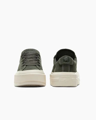 Converse Cruise Suede Women Sneakers Green NZ | C-14278369