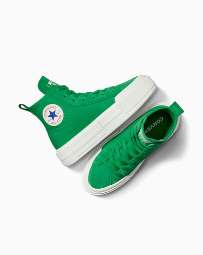 Converse Cruise Women Canvas Shoes Green / Green / White NZ | C-76814909