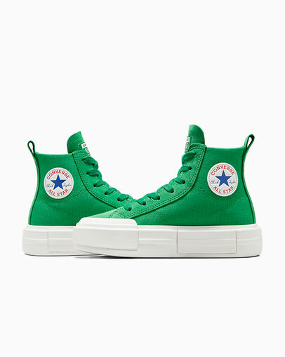Converse Cruise Women Canvas Shoes Green / Green / White NZ | C-76814909