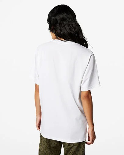 Converse Go-To All Star Patch Standard-Fit Men T Shirts White NZ | C-20645989