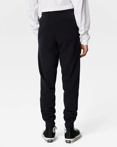 Converse Go-To Embroidered Star Chevron Standard-Fit Women Sweatpants Black NZ | C-50236899
