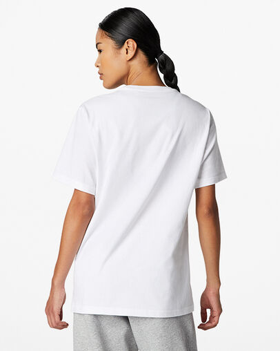 Converse Go-To Embroidered Star Chevron Standard-Fit Men T Shirts White NZ | C-31469509