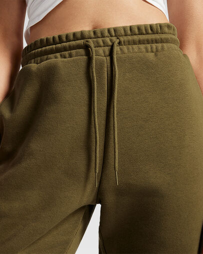 Converse Go-To Embroidered Star Chevron Standard-Fit Men Sweatpants Olive NZ | C-36140989