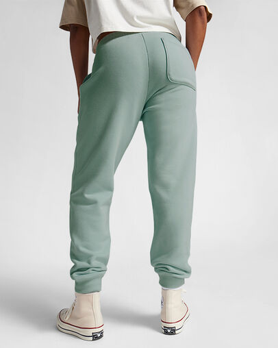 Converse Go-To Embroidered Star Chevron Standard-Fit Men Sweatpants Green NZ | C-35862749