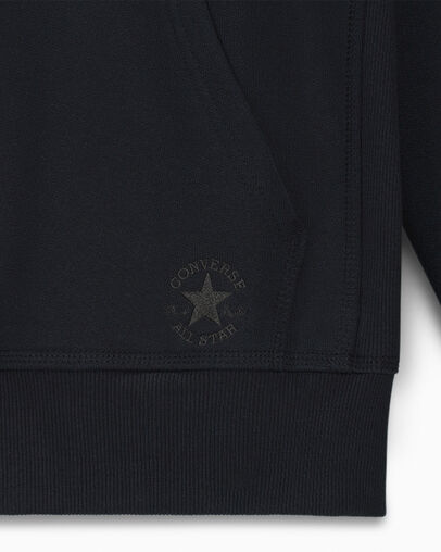 Converse Gold Standard Loose-Fit Men Hoodie Black NZ | C-23165409