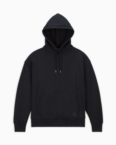 Converse Gold Standard Loose-Fit Men Hoodie Black NZ | C-23165409
