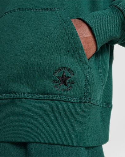Converse Gold Standard Loose-Fit Men Hoodie Green NZ | C-46570899