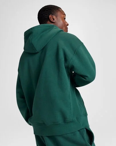 Converse Gold Standard Loose-Fit Men Hoodie Green NZ | C-46570899