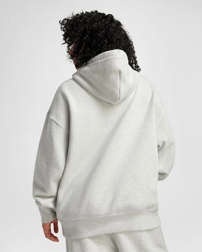Converse Gold Standard Loose-Fit Men Hoodie Light Grey NZ | C-32670489