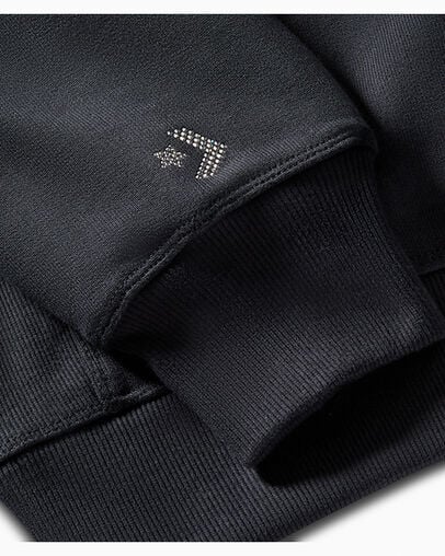 Converse Gold Standard Men Hoodie Black NZ | C-13540969