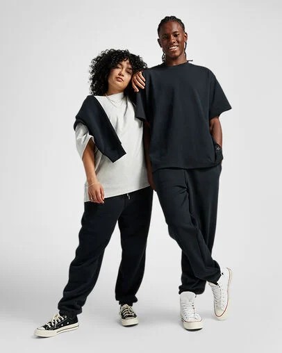 Converse Gold Standard Men Sweatpants Black NZ | C-38960459