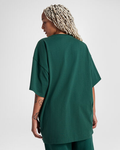 Converse Gold Standard Women T Shirts Green NZ | C-02369849
