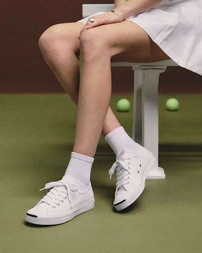 Converse Jack Purcell Men Canvas Shoes White / Black NZ | C-54381729