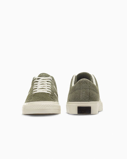 Converse One Star Academy Pro Suede Men Skate Shoes Dark Green / Black NZ | C-49081539