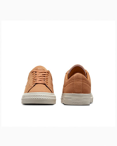 Converse One Star Pro Men Skate Shoes Brown NZ | C-69402319