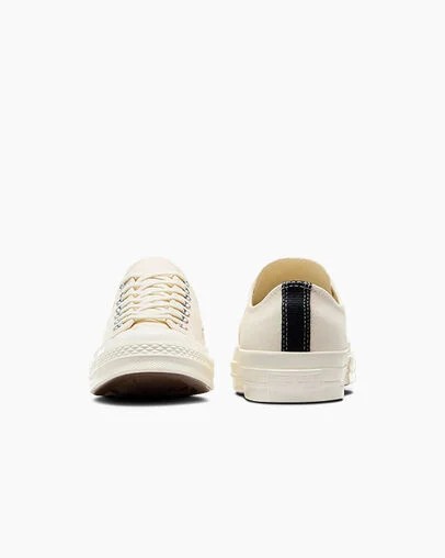 Converse PLAY Comme des Garçons Single Heart Chuck 70 Men Sneakers White / Black / Red NZ | C-24387509