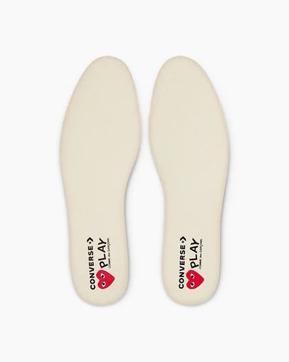 Converse PLAY Comme des Garçons Single Heart Chuck 70 Women Sneakers Black / Red NZ | C-53804619