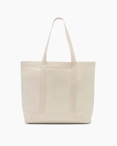 Converse Premium Canvas Men Tote Bag Beige NZ | C-76423959