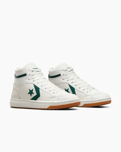 Converse Pro Blaze Classic Sport Luxe Women Basketball Shoes White / Green NZ | C-92051349