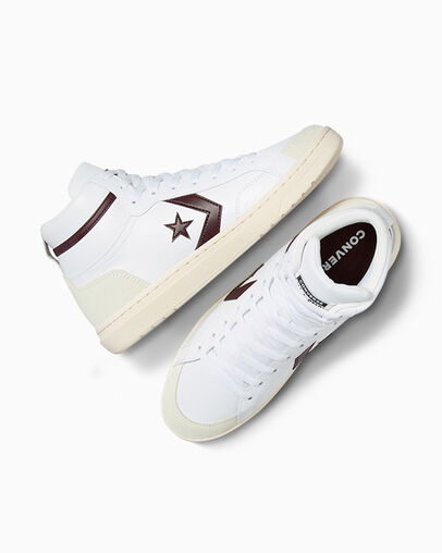 Converse Pro Blaze Classic Women Boots Burgundy / Purple / White NZ | C-93650749