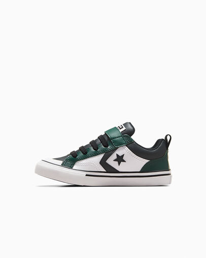 Converse Pro Blaze Kids' Sneakers Green / Black / White NZ | C-18092739