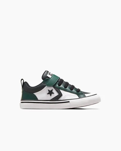 Converse Pro Blaze Kids\' Sneakers Green / Black / White NZ | C-18092739