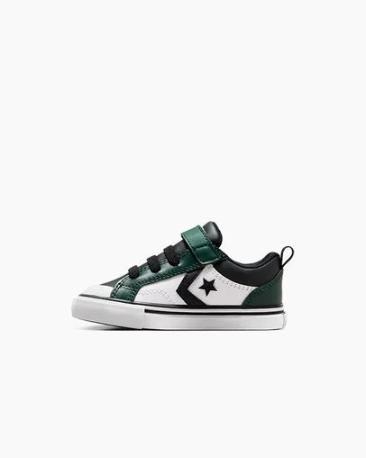 Converse Pro Blaze Kids' Sneakers Green / Black / White NZ | C-58492019