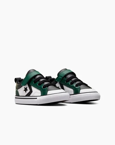 Converse Pro Blaze Kids' Sneakers Green / Black / White NZ | C-58492019