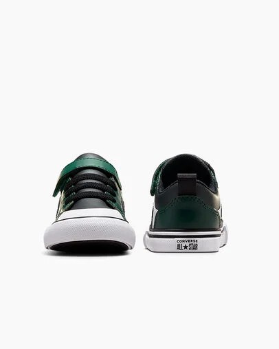 Converse Pro Blaze Kids' Sneakers Green / Black / White NZ | C-58492019
