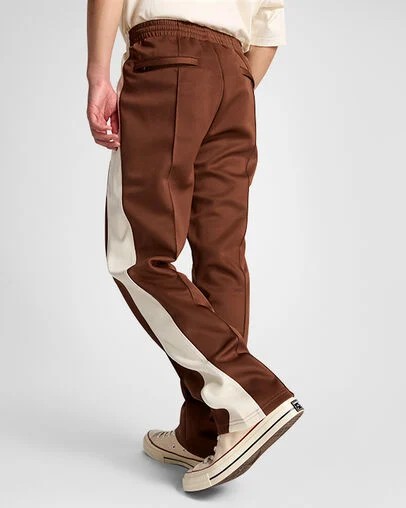 Converse Retro Men Track Pants Brown NZ | C-07938519
