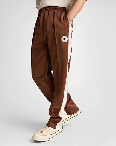 Converse Retro Men Track Pants Brown NZ | C-07938519