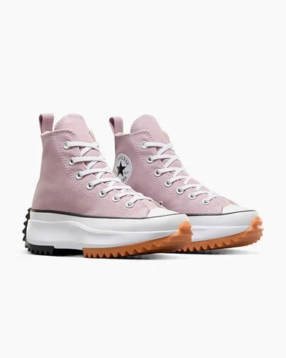 Converse Run Star Hike Men Platform Shoes Purple / White / Black NZ | C-15639429