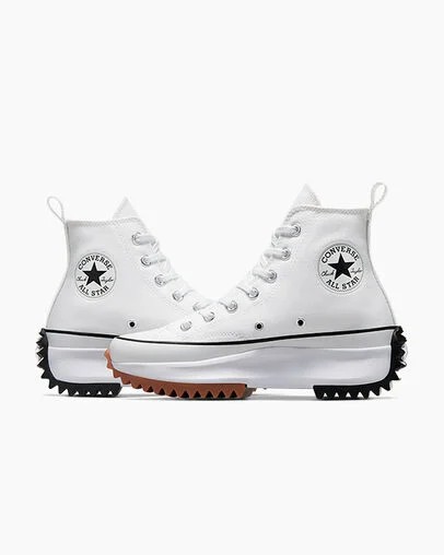 Converse Run Star Hike Men Platform Shoes White / Black NZ | C-06597439