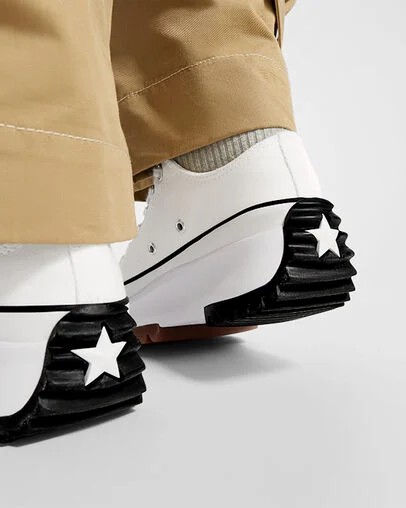 Converse Run Star Hike Men Platform Shoes White / Black NZ | C-86254979