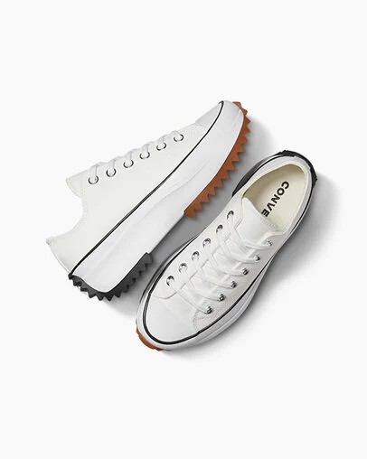 Converse Run Star Hike Men Platform Shoes White / Black NZ | C-86254979