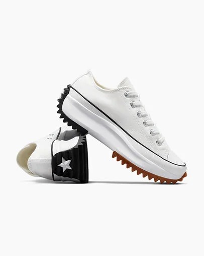 Converse Run Star Hike Men Platform Shoes White / Black NZ | C-86254979