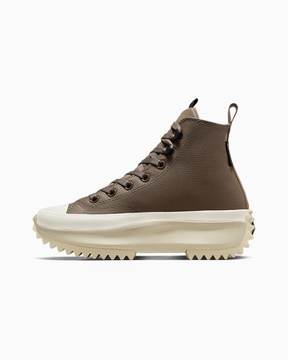 Converse Run Star Hike Women Platform Shoes Brown / Black NZ | C-37840159