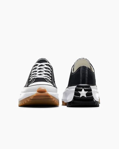 Converse Run Star Hike Women Platform Shoes Black / White NZ | C-56802319