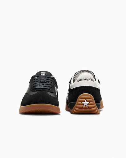 Converse Run Star Men Trainers Black / Orange NZ | C-90648379