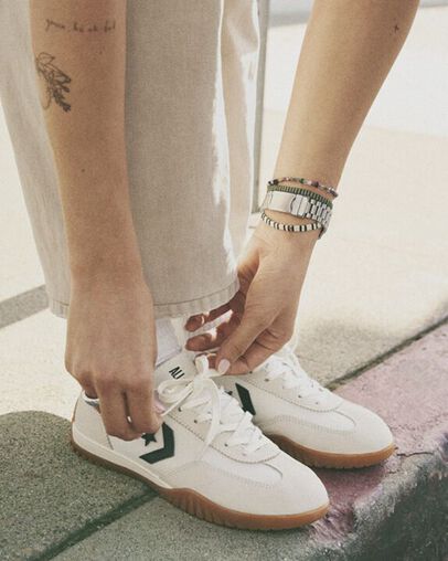 Converse Run Star Men Trainers White / Black / Orange NZ | C-38016759