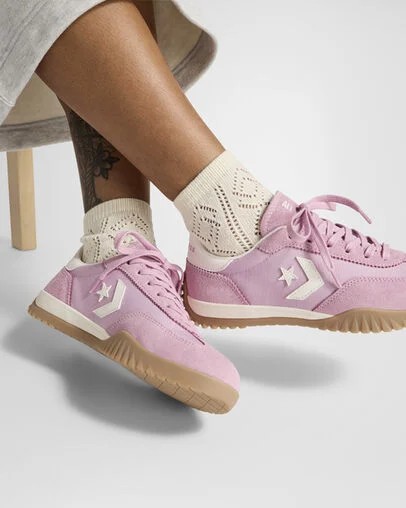 Converse Run Star Women Trainers Pink / White NZ | C-56981709