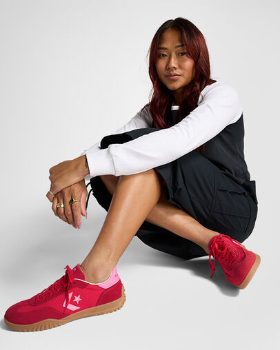 Converse Run Star Women Trainers Red / Pink NZ | C-41326989