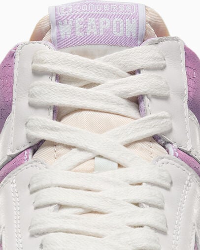 Converse Shai Weapon Men Basketball Shoes White / Purple NZ | C-67125989