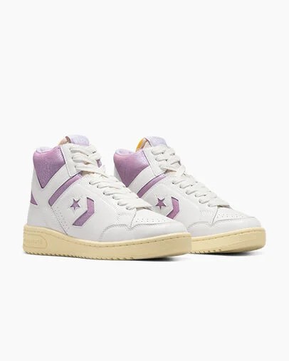 Converse Shai Weapon Women Boots White / Purple NZ | C-12476389