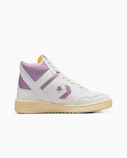 Converse Shai Weapon Women Boots White / Purple NZ | C-12476389