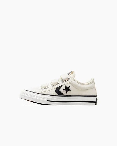 Converse Star Player 76 Kids' Sneakers White / Black NZ | C-87965439